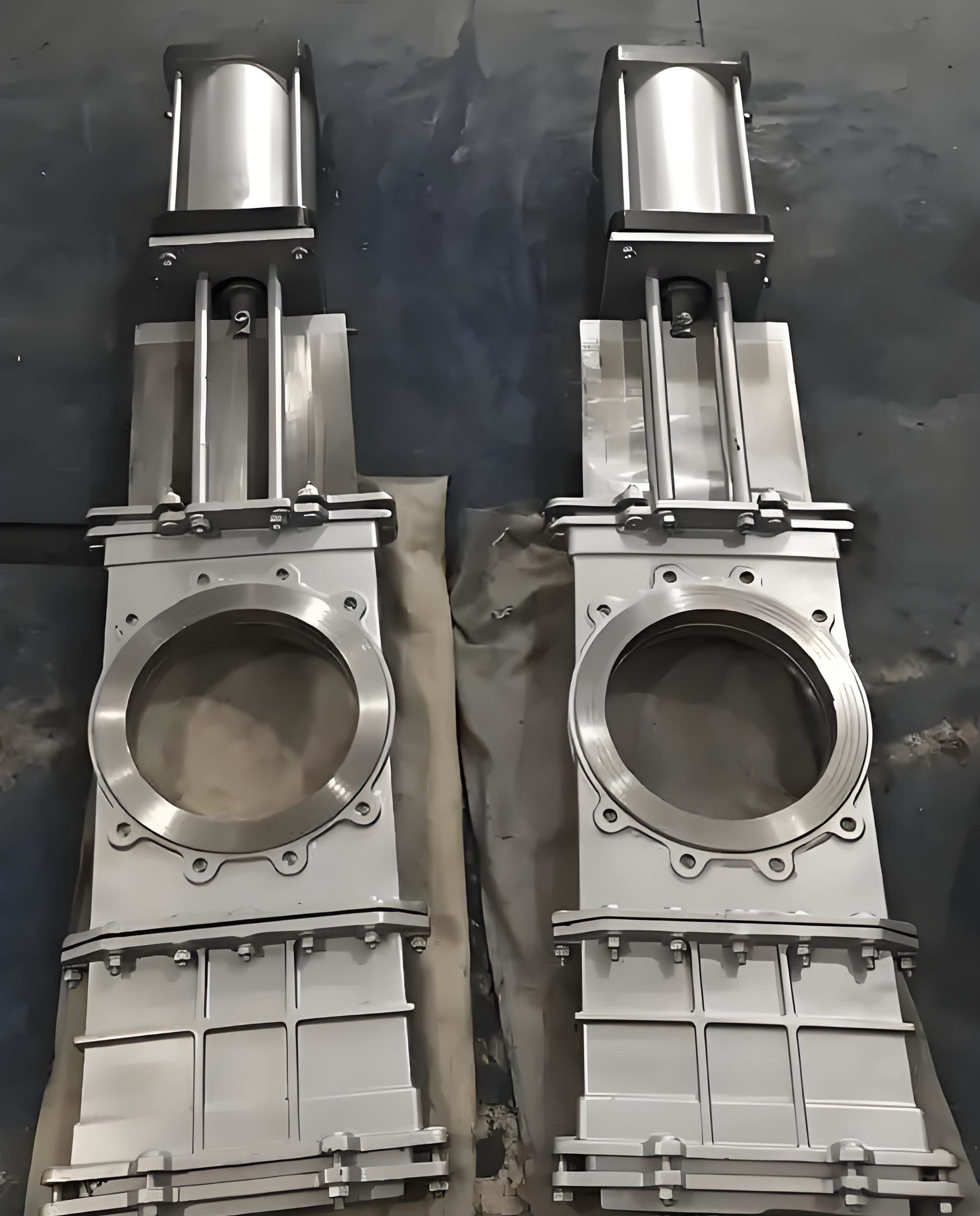 氣動(dòng)穿透式刀閘閥